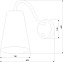 Светильник настенный TK Lighting Wire 826 60Вт E27
