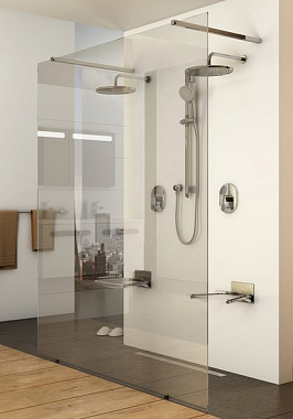 Неподвижная стенка Ravak ST Walk-In Free 1500 x 2000 блестящий + транспарент GW9FP0C00Z1