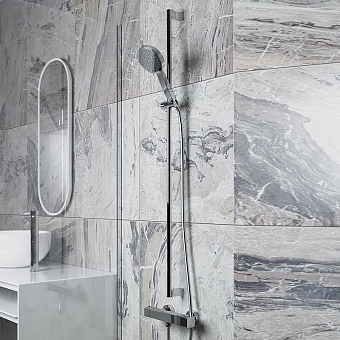 Душевой гарнитур Paini Catania CTCR121L12 хром