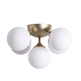 Люстра потолочная Arte Lamp FOBOS A2704PL-5SG 60Вт 5 лампочек E14