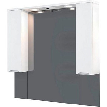 Шкаф зеркальный MIRSANT Soho УТ000046018 14х100х102,2см с подсветкой