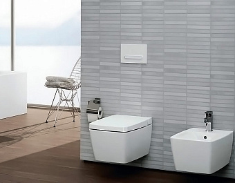 Унитаз подвесной VITRA Metropole 7672B003-0075 безободковый без микролифта