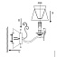 Светильник настенный Maytoni Bird ARM013-01-W 40Вт E14