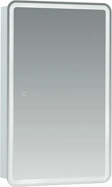 Шкаф зеркальный AQUANET Оптима 311859 15х50х80см с подсветкой