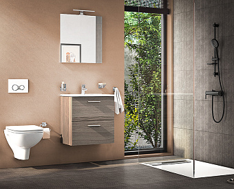 Смеситель для душа VITRA Origin A4261936 чёрный матовый