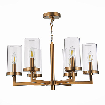 Люстра подвесная ST Luce MASINE SL1171.303.06 240Вт 6 лампочек E14