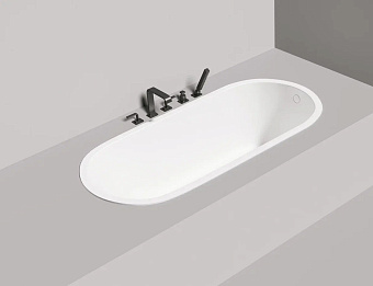 Ванна каменная SALINI ORNELLA 103412MRH 190,8х80,3см встраиваемая