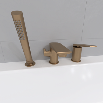 Смеситель для ванны RADOMIR Эдельвейс 1-27-4-0-0-626 бронза