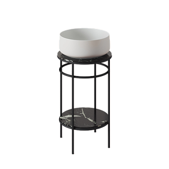 Столешница ArtCeram Vogue TFA011 90 Керамика 44х44см чёрный