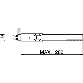 Душевой комплект Cisal Shower DS01810021 хром