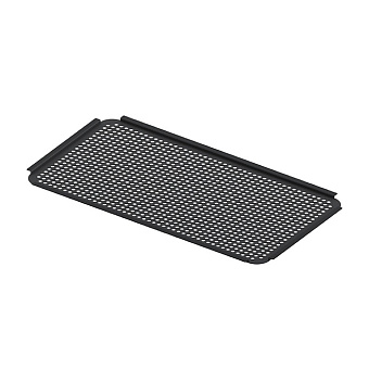 Полка в ванную прямоугольная ArtCeram Fuori Scala TFA008 17 1-ярусная 42,5х77см чёрный