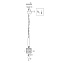 Светильник подвесной Maytoni Rock Me MOD027PL-01CH 40Вт E14