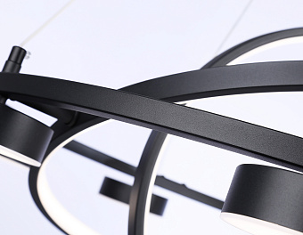 Люстра подвесная Ambrella COMFORT LineTech FL51779 112Вт 11 лампочек LED