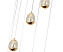 Люстра каскадная KINK Light Берти 07866-10A,33 60Вт 10 лампочек LED