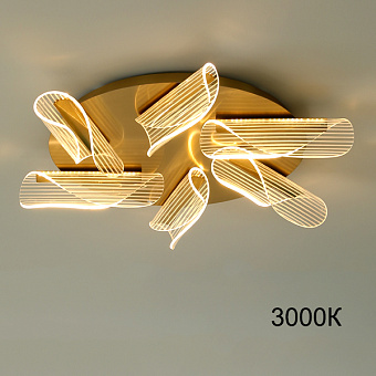 Люстра потолочная ImperiumLOFT Delina 223702-23 58Вт 6 лампочек LED