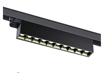 Трековый светильник Novotech ITER 358843 16Вт LED чёрный для трёхфазного трека