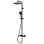Душевая система BOSSINI Apice L10505.073 чёрный матовый