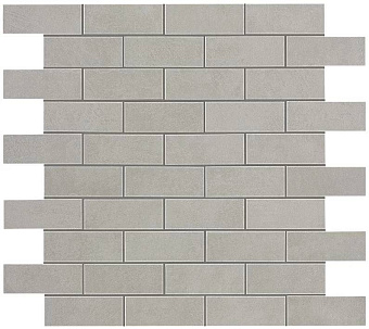 Керамическая мозаика Atlas Concord Италия Boost 9BME Pearl Minibrick 30,5х30,5см 0,558кв.м.