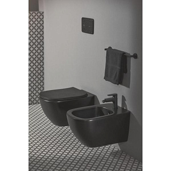 Полотенцедержатель IDEAL STANDARD IOM A9117XG Silk Black 45см