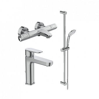 Набор смесителей IDEAL STANDARD Ceratherm T100 BC985AA хром