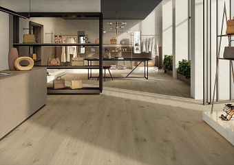 Матовый керамогранит Atlas Concord Италия Entice A840 Ash Oak Natural 20х120см 1,44кв.м.