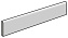 Плинтус FAP CERAMICHE Roma Diamond fNFC Carrara Battiscopa 7,2х60см 0,346кв.м.