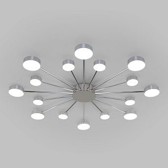 Светильник потолочный Eurosvet Nitrino 90242/16 хром 144Вт LED