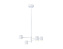 Люстра подвесная Ambrella COMFORT LineTech FL51705 20Вт 4 лампочек LED