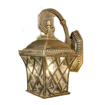 Светильник ландшафтный Elektrostandard Cassiopeya a025295 60Вт IP44 E27 чёрное золото