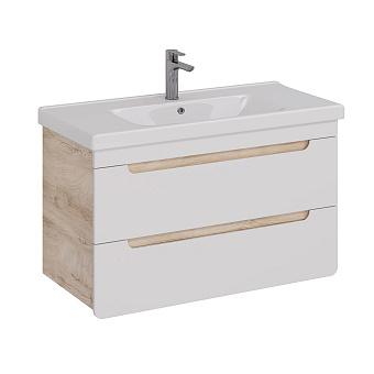 Тумба под раковину подвесная LEMARK Olivia LM08OL100T 45х95,8х54см