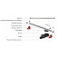 Щелевой душевой трап BERGES SUPER SLIM 091153 700 73х31,2см горизонтальный сток