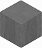 Керамическая мозаика ESTIMA Terra Mosaic/LN03_NS/TE03_NS/25x29/Cube Antracite 29х25см 0,725кв.м.