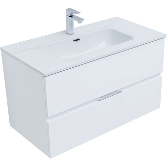 Тумба под раковину подвесная AQUANET Алвита New 303920 46х90х51,3см