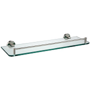Полка в ванную прямоугольная MELANA 861 861004 1-ярусная 15,2х45см хром