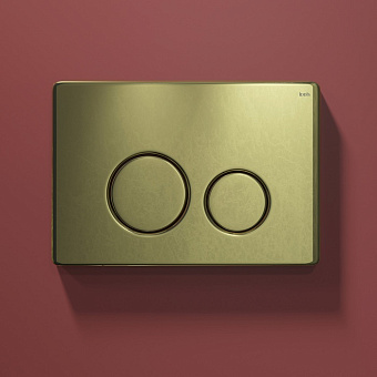 Панель смыва IDDIS Unisteel UNS01GGi77 золото