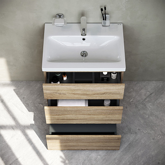 Тумба под раковину напольная AM-PM Gem S M91FSX0602OF 42,5х60х81см