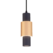 Светильник подвесной Eurosvet Bento 50204/1 LED черный/матовое золото 13Вт LED