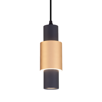 Светильник подвесной Eurosvet Bento 50204/1 LED черный/матовое золото 13Вт LED