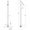 Смеситель для раковины Bongio Mini One 41533CR0R золотой