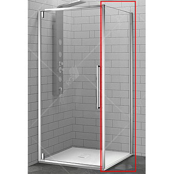 Боковая стенка душевого угла RGW 352253100-11 Z-050-3 200х100см стекло прозрачное