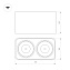 Светильник точечный накладной Arlight SP-Cubus 036058 16Вт LED
