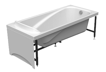 Экран для ванны RADOMIR Роза 2-31-0-1-9-208 75см