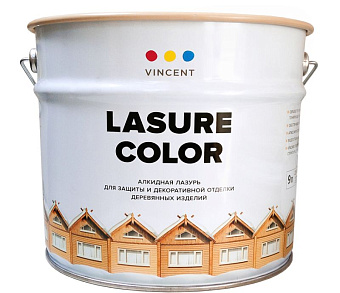 Лазурь для дерева VINCENT DECOR Actuelle бесцветный 2,7л