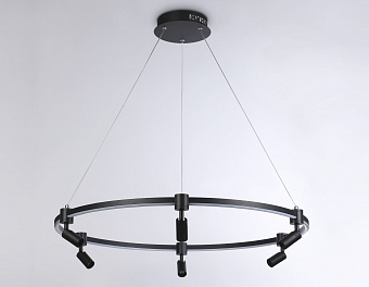 Люстра подвесная Ambrella COMFORT LineTech FL5299 74Вт 7 лампочек LED
