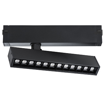 Трековый светильник Lightstar Teta 205317 9Вт LED чёрный для однофазного трека