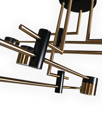 Люстра KINK Light Милли 07653-8 96Вт 8 лампочек LED