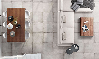 Матовый керамогранит PERONDA CERAMICAS Mitte 25623 MITTE-WXR 60х60см 1,08кв.м.