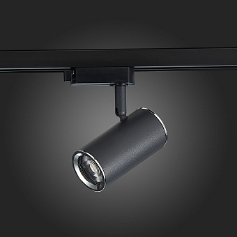 Трековый светильник ST Luce CROMI ST301.406.01 50Вт GU10 хром для однофазного трека