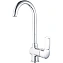 Смеситель для кухни Maxonor MN4066 поворотный излив хром