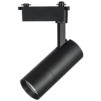 Трековый светильник Lightstar Volta 229247 20Вт LED чёрный для однофазного трека
